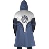 Water Tribe Avatar AOP Hooded Cloak Coat BACK Mockup - Avatar: The Last Airbender Store