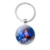 glass cabochon keychain Bag Car key chain Ring Holder Charms keychains Gifts Avatar The Last Airbender 2 - Avatar: The Last Airbender Store