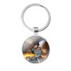 glass cabochon keychain Bag Car key chain Ring Holder Charms keychains Gifts Avatar The Last Airbender 4 - Avatar: The Last Airbender Store