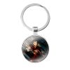 glass cabochon keychain Bag Car key chain Ring Holder Charms keychains Gifts Avatar The Last Airbender 5 - Avatar: The Last Airbender Store