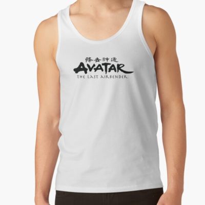 Avatar: The Last Airbender Painted Show Ideograph Logo Tank Top Official Avatar: The Last Airbender Merch