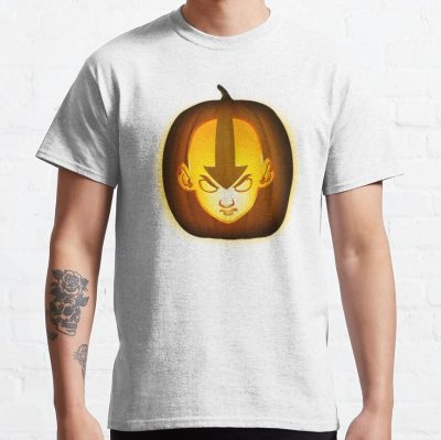 Avatar: The Last Airbender Halloween Aang Jack O' Lantern T-Shirt Official Avatar: The Last Airbender Merch