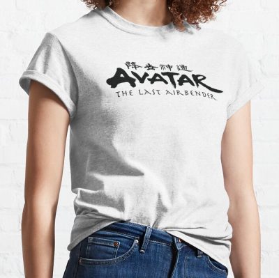 Avatar: The Last Airbender Painted Show Ideograph Logo T-Shirt Official Avatar: The Last Airbender Merch