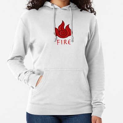 Avatar: The Last Airbender Fire Element Symbol Sketch Hoodie Official Avatar: The Last Airbender Merch