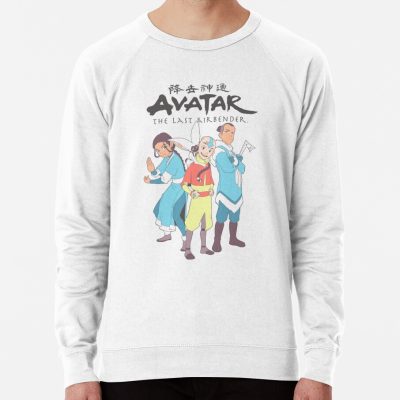 Avatar: The Last Airbender Group Title Poster Sweatshirt Official Avatar: The Last Airbender Merch