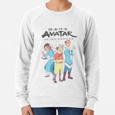 Avatar: The Last Airbender Group Title Poster Sweatshirt Official Avatar: The Last Airbender Merch