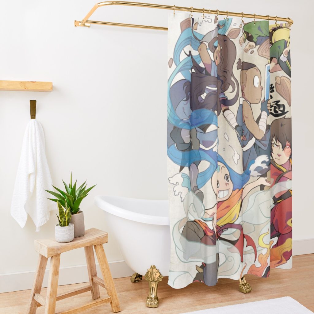 urshower curtain opensquare1500x1500 7 - Avatar: The Last Airbender Store