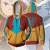 2020 New AVATAR Last Airbender APPA Cosplay Hoodie Zipper Up Hooded Casual Hoodie Anime AVATAR Costume 4 - Avatar: The Last Airbender Store