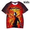 3 To 14 Years Kids T Shirt Avatar The Last Airbender 3D Print T shirt Boys - Avatar: The Last Airbender Store