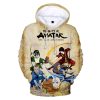 Anime Avatar The Last Airbender 3D Print Hoodies Sweatshirts Men Women Hooded Oversized Hoodie Fashion Cartoons - Avatar: The Last Airbender Store