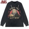 Avatar The Last Airbender Men T Shirt Iroh Make Tea Not War Tees Short Sleeve Round 2 - Avatar: The Last Airbender Store