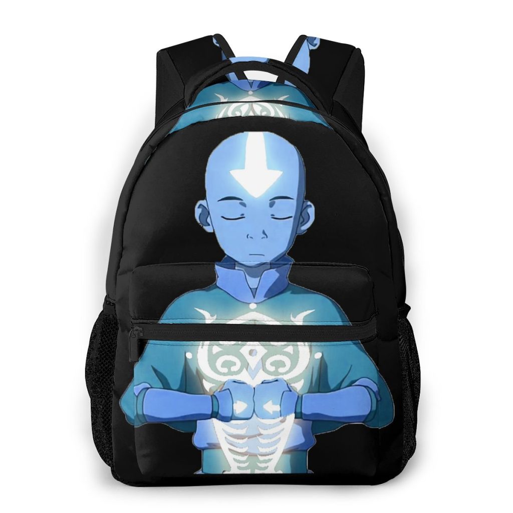 Avatar The Last Airbender School Bags Aang s Avatar State With Raava Beautiful backpack for Men - Avatar: The Last Airbender Store