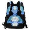 Avatar The Last Airbender School Bags Aang s Avatar State With Raava Beautiful backpack for Men 4 - Avatar: The Last Airbender Store