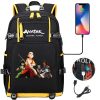 Avatar The Last Airbender School Bags Women Men Backpacks Laptop Travel Bags Multifunction USB Charging Backpack - Avatar: The Last Airbender Store