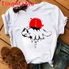 Avatar The Last Airbender T Shirt Women Kawaii Anime Appa Tshirt Funny Cartoon Avatar Graphic Tees 4 - Avatar: The Last Airbender Store