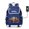 Avatar The Last Airbender Tardis canvas School Bag Bardoon Backpack USB charging Laptop bag travel bag 3 - Avatar: The Last Airbender Store