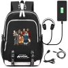 Avatar The Last Airbender canvas Backpack USB Charging school bag Tardis music mochila shoulder bag travel 1 - Avatar: The Last Airbender Store