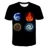 D Print Cartoon Avatar The Last Airbender T Shirt Men Women Children Summer Casual Short Sleeve 4 - Avatar: The Last Airbender Store