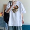 Harajuku Anime Avatar The Last Airbender Aang Appa Graphics T shirt Summer Short Sleeve O neck - Avatar: The Last Airbender Store