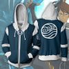 Men Women Avatar Last Airbender Costumes Hoodies 3D Printing Cosplay Zipper Fashion Flame Sweatshirts Spring Autumn - Avatar: The Last Airbender Store