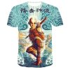 New 3D Avatar The Last Airbender T Shirt Men Women Summer Short Sleeve Casual Breathable Tees - Avatar: The Last Airbender Store