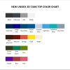 tank top color chart - Avatar: The Last Airbender Store